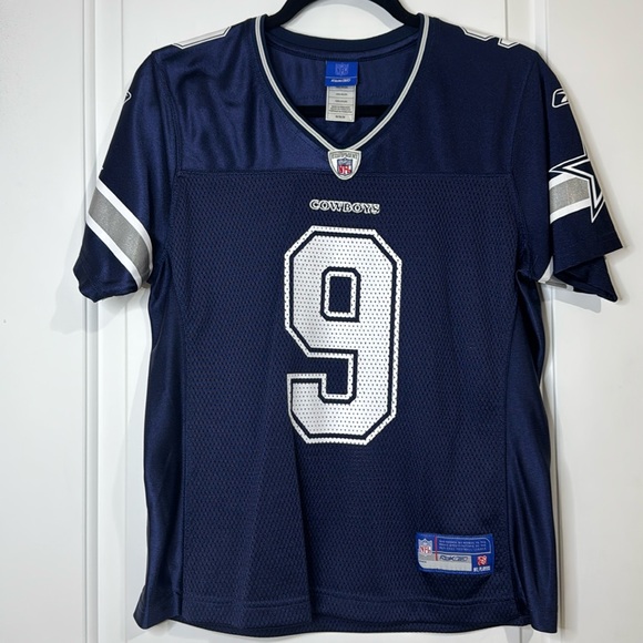NFL Tops - Cowboys NFL Romo Jersey 9 Women’s Medium